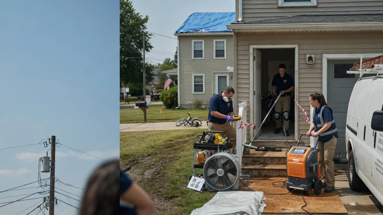 Water Damage Repair in Norvell, MI near me